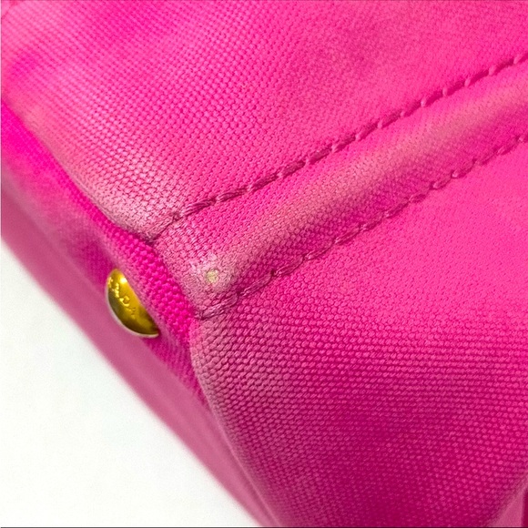 Authentic Prada Milano Denim Pink Women's Bag - Picture 14 of 15